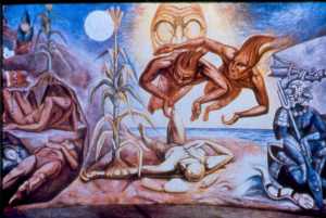 creacion-del-hombre-maya-raul-anguiano