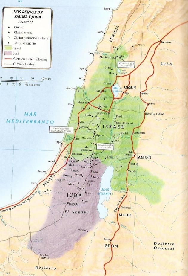 Los Reinos de Israel y Juda