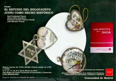 Cartel curso Shoá 2015